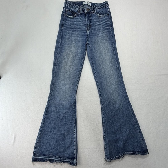 BKE Denim - BKE Buckle Billie Flare Blue Jeans 26 Women's High Rise Stretch